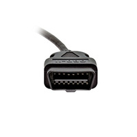 Cable de Extensión OBD II de 16 Pines, Macho a Hembra, 30 cm de Largo, Lector de Códigos con 1 Año de Garantía