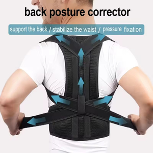 <span class=keywords><strong>Corrector</strong></span> <span class=keywords><strong>de</strong></span> <span class=keywords><strong>Postura</strong></span> Lumbar Reforzado, <span class=keywords><strong>Chaleco</strong></span> Ajustable con Soporte para Espalda, Correa para Hombros, Soporte para Columna Vertebral, Estirador <span class=keywords><strong>de</strong></span> Cuello - Product Image 2