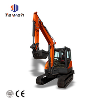 YAWEH-miniexcavadoras de brazo, mini martillo hidráulico de 0,8 toneladas, alta calidad, precio de fábrica