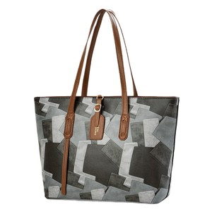 Women's Tote Bag Large Capacity Horizontal <b>Square</b> Water Resistant Zipper Closure Leisure Travel Summer 2025 - Product Image 5