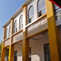 Panneaux composites en aluminium de haute qualité, finition mate noire, pour façade extérieure, panneaux métalliques ACM