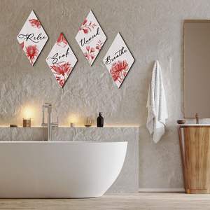 Prezzo a buon mercato decorazione da <span class=keywords><strong>cucina</strong></span> in legno appeso stampe segno con Design personalizzato materiale di legno durevole decorazione della parete per la casa ristorante - Product Image 3