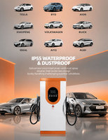 Nouvelle station de recharge rapide pour véhicules électriques DC 120kW 180kW 240kW 360kW à usage commercial CCS1 CCS2 CHAdeMO GBT OCPP
