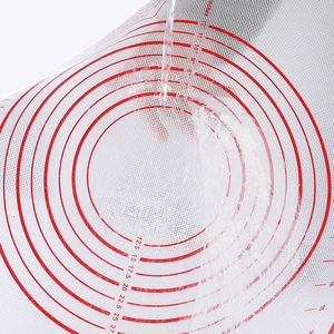 Tùy Chỉnh Đầy Đủ Kích Thước Không Thể Phá Hủy Macaroon Bánh Mì Lớn Pastry Không Dính Sợi Thủy Tinh Bếp Silicone <span class=keywords><strong>Baking</strong></span> Mat Với Đo Lường - Product Image 3