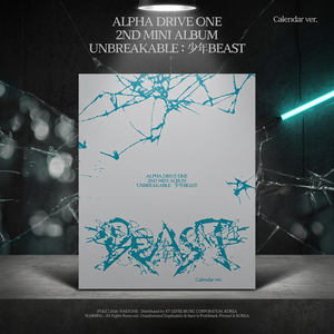 ALPHA DRIVE ONE - UNBREAKABLE : BEAST / มินิอัลบั้มชุดที่ 2 (เวอร์ชั่นปฏิทิน) - Product Image 1