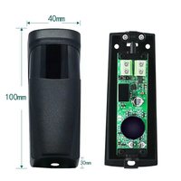 Sensor de Haz Infrarrojo IP55 315/433MHz para Seguridad de Puertas Automáticas en Interiores/Exteriores, para Abridores de Portones Automáticos
