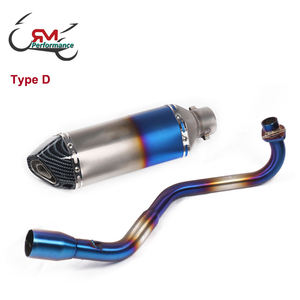 ระบบท่อไอเสียแบบเต็มสำหรับรถจักรยานยนต์ ท่อเชื่อมต่อสแตนเลส สำหรับ HONDA MSX125 <span class=keywords><strong>MSX</strong></span> <span class=keywords><strong>125</strong></span> ปี 2012-<span class=keywords><strong>2015</strong></span> - Product Image 3