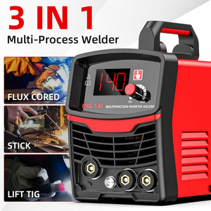 Soudeuse à Inverter CC IGBT Professionnelle DNB-1200 3 en 1 MIG MMA <span class=keywords><strong>TIG</strong></span> avec Écran LCD Numérique - Product Image 6