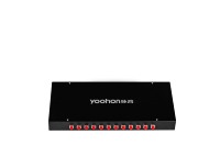 1u raf montaj ekleme ODF Patch Panel 24 çekirdek Fiber Port optik dağıtım çerçevesi