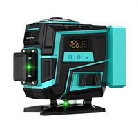 Livella Laser 3D Verde Autolivellante a 360 Gradi Orizzontale e Verticale con 12 Linee Multiple per Pavimentazione