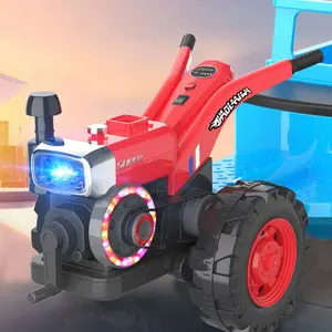 Mobil Mainan Listrik Anak-anak Penjualan Laris Traktor 4 Roda 12V Baterai Dioperasikan Mobil Listrik Besar Bayi Berkendara Pada Mobil Plastik PP