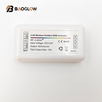 Led Strip Light Universal RGBW COB 12V Nirkabel 24 Tombol dengan Pengontrol RGB 24V Berbeda - Produk Baru