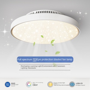 Nueva Lámpara de Techo con Ventilador sin Aspas LED, Luz Moderna y Sencilla para Dormitorio, Ventilador Invisible con Esterilización para Restaurante, Una Lámpara de Techo - Product Image 2