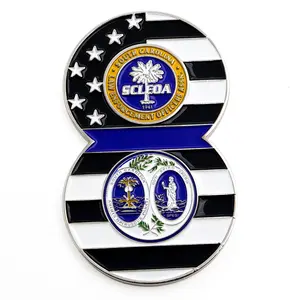 Free Sample Gold Silver Commemorative Coins Enamel Souvenir Zinc Alloy Metal Coin Custom 3d Brass Metal Engraved Challenge Coin