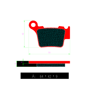 Plaquettes de frein moto plaquettes de friction pour <span class=keywords><strong>KTM</strong></span> <span class=keywords><strong>EXC</strong></span> EXCF SX SXF XC XCF XCWF TPI 85 125 250 300 <span class=keywords><strong>350</strong></span> 450 2003-2023 FA368 - Product Image 3