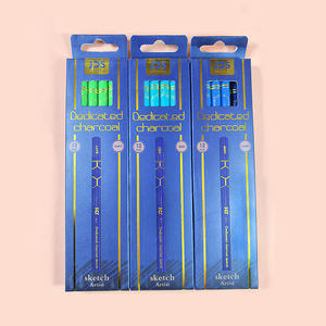 ดินสอสีอ่อนขนาดกลางพร้อมส่งอุปกรณ์ศิลปะมืออาชีพปลอดสารพิษนุ่มสำหรับโรงเรียนการวาดภาพดินสอศิลปินมาตรฐาน - Product Image 2