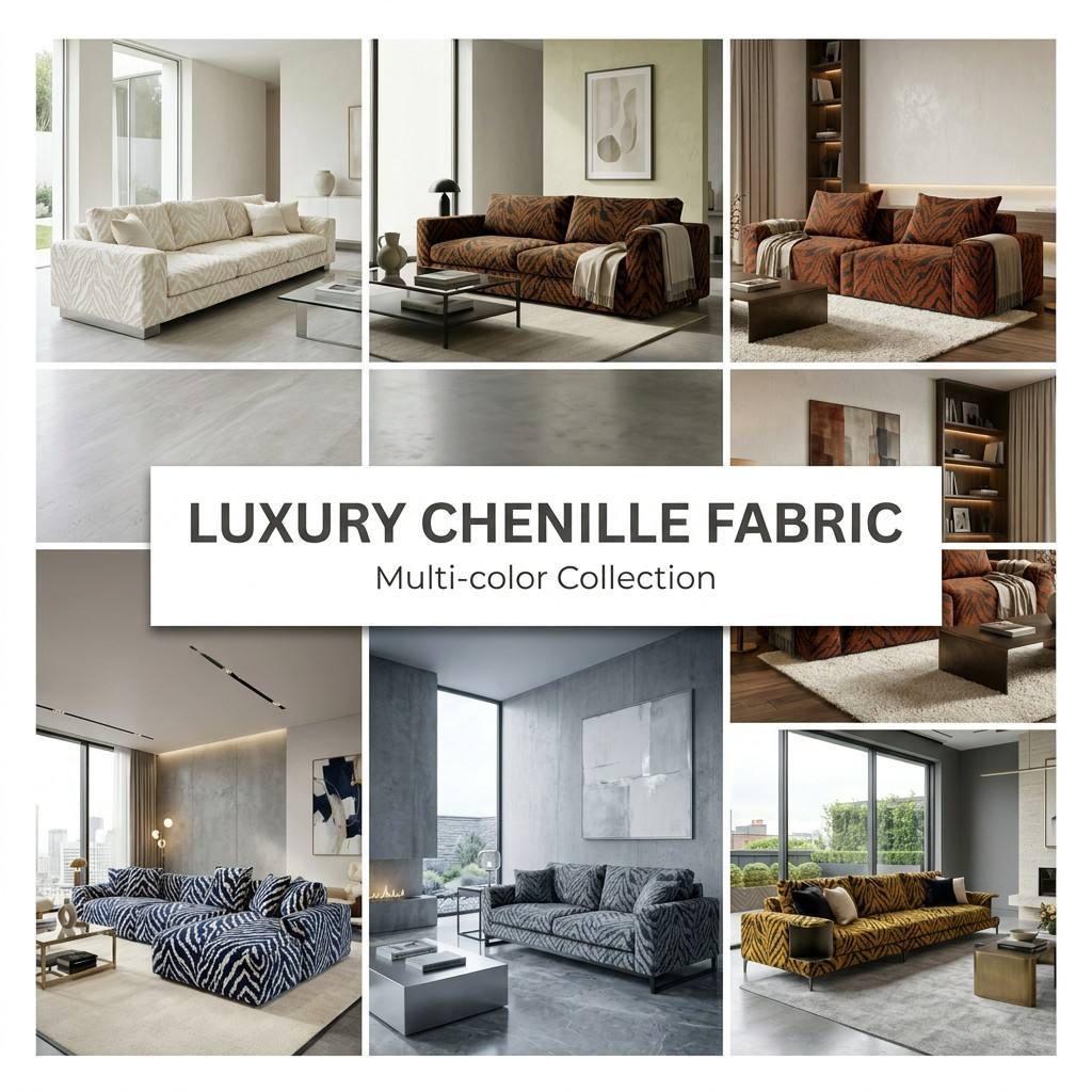 Wholesale Heavyweight Modern Camouflage Corduroy Upholstery Fabric with a Rich Texture for Sofas