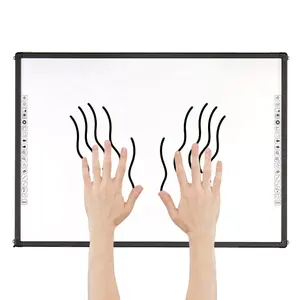 Riotouch Gratis Software 92 Inch Onderwijsbord Aluminium Frame Infrarood Touch Interactieve Digitale Whiteboards Voor Klaslokaal