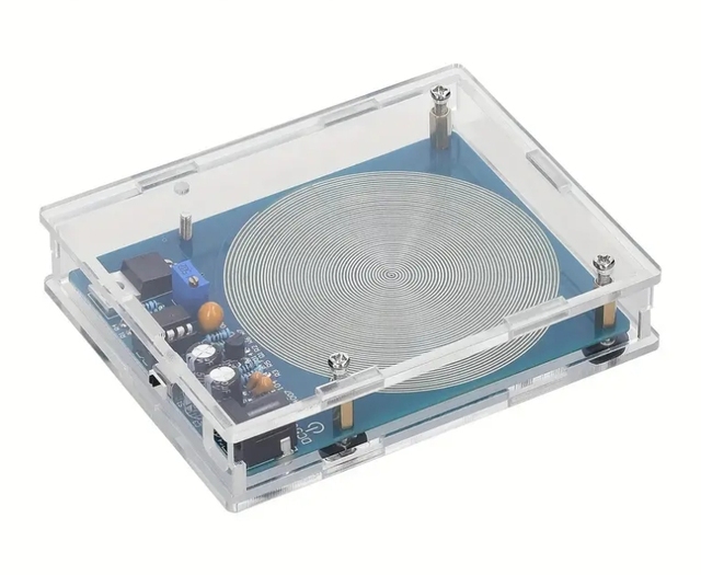 USB-Powered Schumann Waves Generator - 7.83Hz Low Frequency Pulse Audio Resonator with Indicator Light & On/Off for Switch
