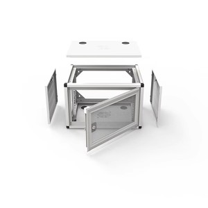 Nhà máy sản xuất <span class=keywords><strong>19</strong></span> inch Wall Mount Mạng Tủ <span class=keywords><strong>19</strong></span> inch treo bảng điều khiển cho CCTV thiết bị sợi quang - Product Image 3