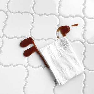 Blanc Art déco 3D <span class=keywords><strong>autocollant</strong></span> mural carreaux peler et coller dosseret vinyle autocollants pour carreaux salle de bain cuisine - Product Image 5