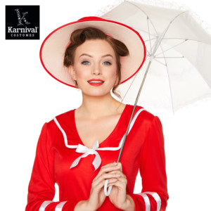 ODM, venta al por mayor, traje de baño femenino rojo de los años 20, traje de baño de dos colores para mujer, disfraces de juego de Cosplay para fiesta de Carnaval de Halloween - Product Image 1