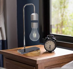 360 מסתובב ריחוף מגנטי צף מנורת אור הנורה עם אלחוטי מטען עבור הסלולר - Product Image 4