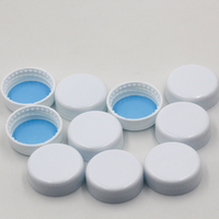 Grossiste Bouchon de bouteille d'eau/de jus en plastique PE de haute qualité de 38 mm avec couleur et logo personnalisés
