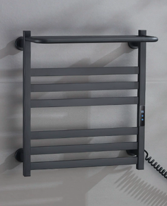 Calentador de Toallas Eléctrico Inteligente de Aleación de Zinc, Giratorio, de Pared, para Hotel, Instalación sin Perforación, Toallero Calefactado - Product Image 2