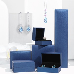 Lederen Sieraden Geschenkdoos Voor Ringen Oorbellen Kettingen Armbanden Bruiloft Gunsten Verpakking Display Sieraden Doos Verpakking - Product Image 3