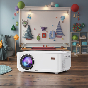 Bản địa 1080P chiếu 500 Ansi điện tập trung BT 5.0 và 2GB + 16GB Ram/Rom wifi cho phòng ngủ chơi game rạp chiếu phim gia đình đêm phim - Product Image 4