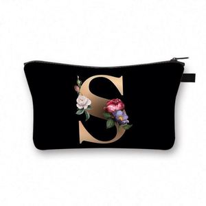 Nouvelle conception, trousse de maquillage en polyester imperméable personnalisée, fermeture éclair, poche intérieure zippée, trousse de toilette cosmétique très vendue - Product Image 1