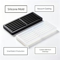 Service de moulage sous vide, moule en silicone personnalisé, prototypage rapide pour pièces automobiles en plastique, production en petites séries