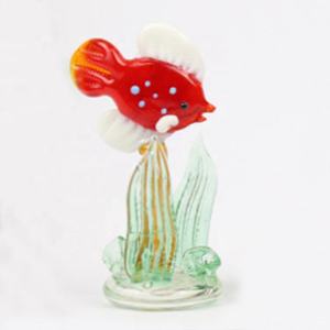 Verre Algues Poisson Fait à la Main Aquarium Tortue Aquatique Carpe Bol Dauphin Réservoirs Figurine Tropicale Mer Poisson Marin - Product Image 3