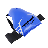 Protection de l'aine pour arts martiaux Sanda MMA en cuir PU avec logo personnalisable, nouvelle conception, protection renforcée, tailles S-M-L