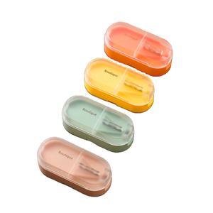 新しいデザイン2in1ピルカッターピルボックス - Product Image 1