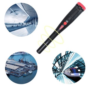 Handheld Metal Detector GC2007 Black And Red Sound Vibration Alarm For Security Inspection And Treasure Hunting - Product Image 3