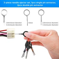 Kit d'outils de démontage de bornes automobiles 82 pièces en acier inoxydable avec mallette rigide, extracteurs de broches de connecteurs électriques