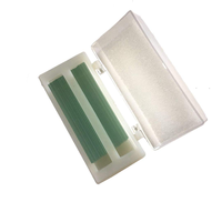 Lames de microscope pré-nettoyées vierges, couvercles de microscope, verre de couverture pour l'enseignement