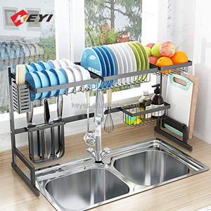 Elegante acciaio inossidabile ispessito espositore cucina e bagno rubinetto lavello per verdura soluzione <span class=keywords><strong>Hardware</strong></span> di lavaggio - Product Image 6