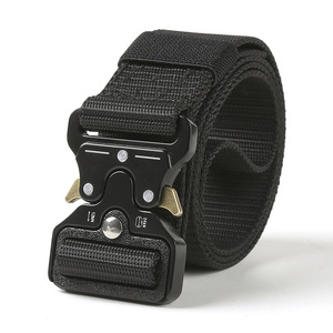 Cintura in Tessuto Personalizzata, Camouflage Rinforzato con Sgancio Rapido, Cintura Tattica da Uomo con Fibbia in Plastica - Product Image 1