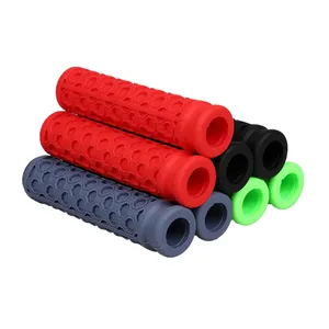 Silicone Cycling Bicycle Grips Outdoor MTB Mountain Bike Handlebar Grips  Cover Anti-slip Strong Support Grips Bike Part