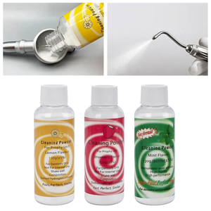 Esencia blanqueadora de dientes de 150g, polvo de limpieza Dental, chorro de aire profiláctico, pulido de dientes, eliminación de manchas, sabor a menta <span class=keywords><strong>y</strong></span> limón - Product Image 2