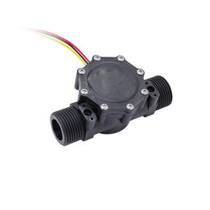 Débitmètre à grand diamètre DN40 en plastique/laiton/acier inoxydable, capteur de débit d'eau pour équipement de traitement de l'eau - Product Image 1