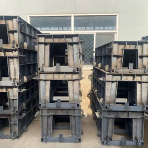 Bê tông xi măng toàn bộ màn hình tường cầu ván khuôn đường New Jersey lan can chống va chạm tường thép ván khuôn - Product Image 2