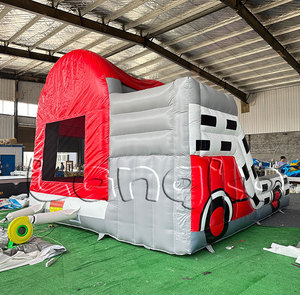 Camión monstruo para niños, casa de rebote, combos inflables, alquiler de fiestas de salto, camión enorme al aire libre - Product Image 4