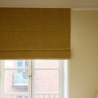 Cortinas Transpirables de Entrega Rápida, Cortinas Romanas Lisas de Lino para Ventanas