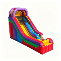 Toboggan gonflable Wacky WetDry
