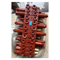 Conjunto de Válvula de Control para Excavadoras Modelos U15, U17, U20, U25, U30, Piezas de Maquinaria de Construcción 221477-01