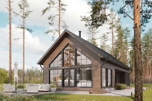 Phong cách châu Âu hiện đại prefab biệt thự cabin thanh lịch cho các hộ gia đình với chi phí năng lượng thấp và tính năng lắp ráp nhanh chóng - Product Image 5